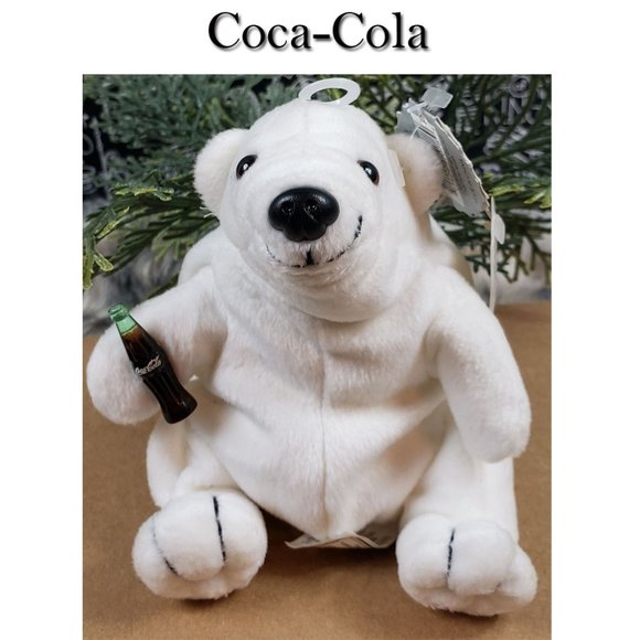 Coca Cola Holiday Coca Cola Polar Bear Bean Bag Plush Nwt 997 Poshmark
